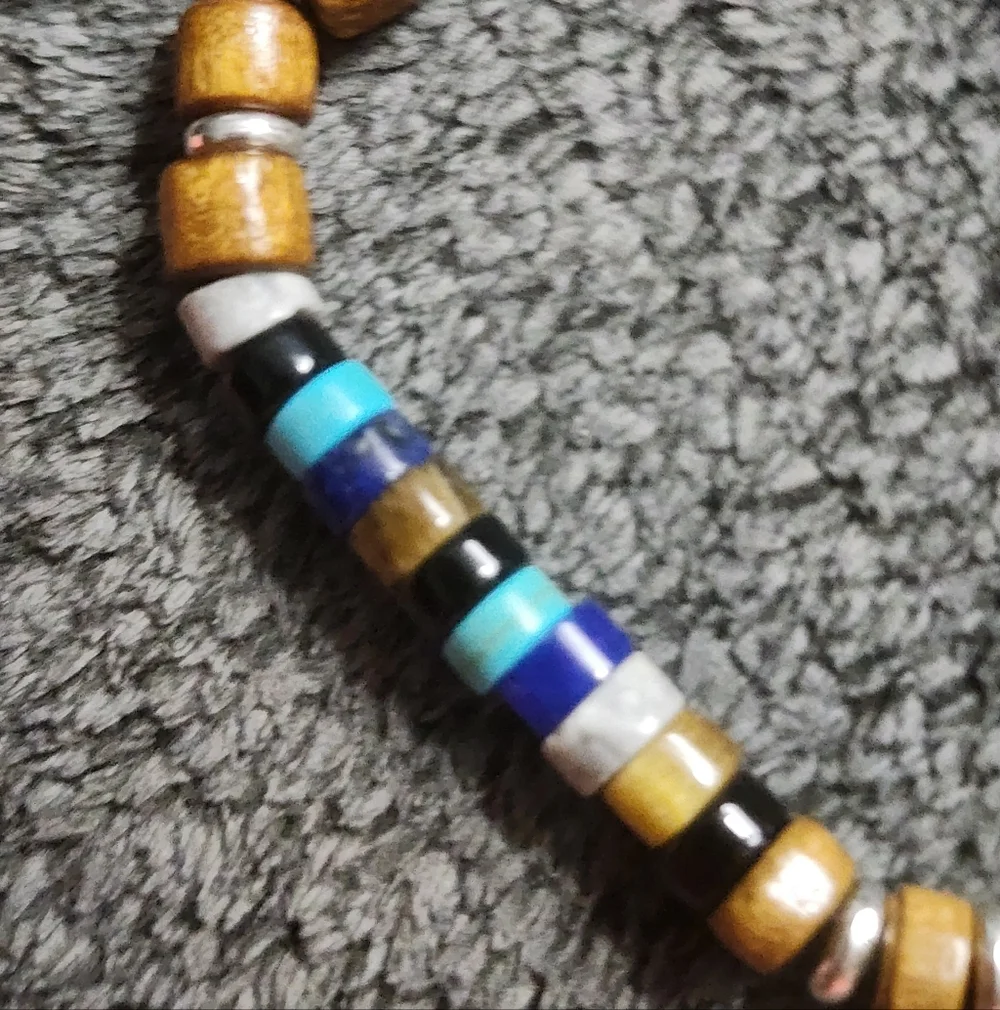 Multicolor Beaded  Stretch Bracelet